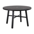 Letright Industrial Letright Industrial 258901 Four Seasons Courtyard Adelaide Dine Table; 43.90 x 43.90 x 28.35 in. 258901